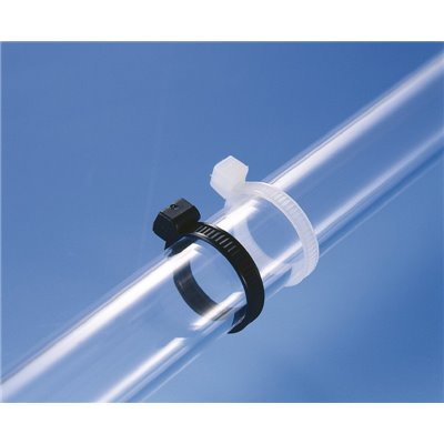 Cable tie T50ROS-PA66W-BK 4.6x200mm, black, 100 pcs. HellermannTyton