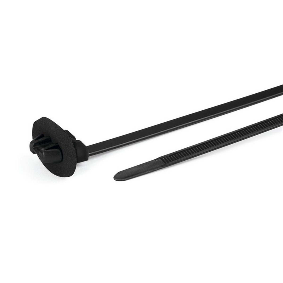 Fixing cable tie T60SOSSFT62x122-E-MD-PA66HS-BK 5.5x157.5mm, black HellermannTyton