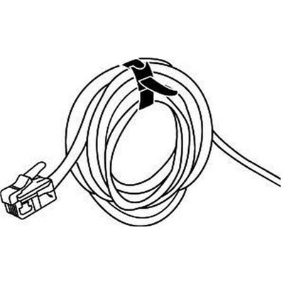 Hook and loop cable tie 1000x12,5 TEXTIE-1M-PA/PP-BK 1m HellermannTyton