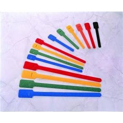 Hook and loop cable tie 200x12,5 TEXTIE-M-PA/PP-YE 10pcs. HellermannTyton