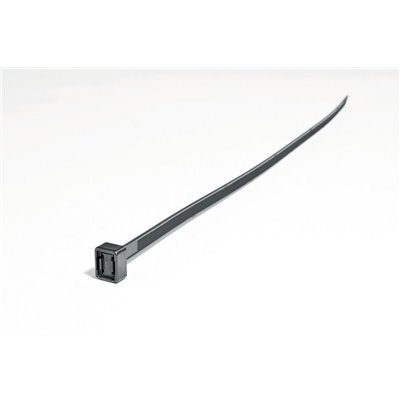 Chassis cable tie CT375-PA66HS-BK 7.6x375mm, black, 50 pcs. HellermannTyton