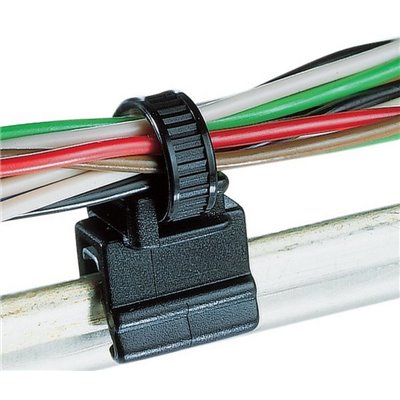 Fixing cable tie 200x4,6 T50pinkC4A-MC5-BK 100pcs. HellermannTyton