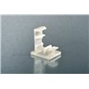 Self-adhesive mounting clip ASI-Clip-PA66HIR-NA natural, 500 pcs. HellermannTyton