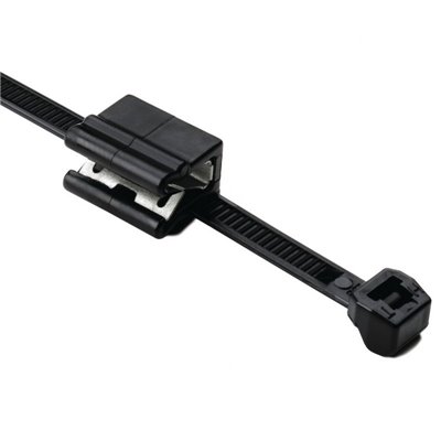 Fixing cable tie T50pinkC5B-PA66HS/PA66HIRHS-BK 4.6x200mm, black, 500 pcs. HellermannTyton