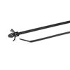 Fixing cable tie T80RFT6X12-PA66-BK 4.6x228mm, black, 1000 pcs. HellermannTyton