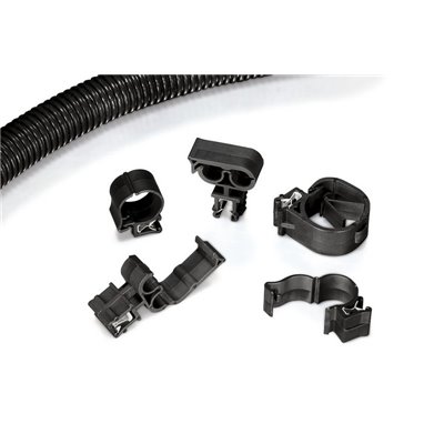 Cable tie mount EC41-PA6HIR-BK black, 750 pcs. HellermannTyton