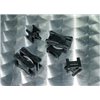 Cable tie mount for cable bundles DSWS4-PA66HS/POM-BK black, 50 pcs. HellermannTyton