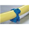 Cable tie mount KR8G5-E/TFE-BU 14.3x24.8mm, blue, 100 pcs. HellermannTyton