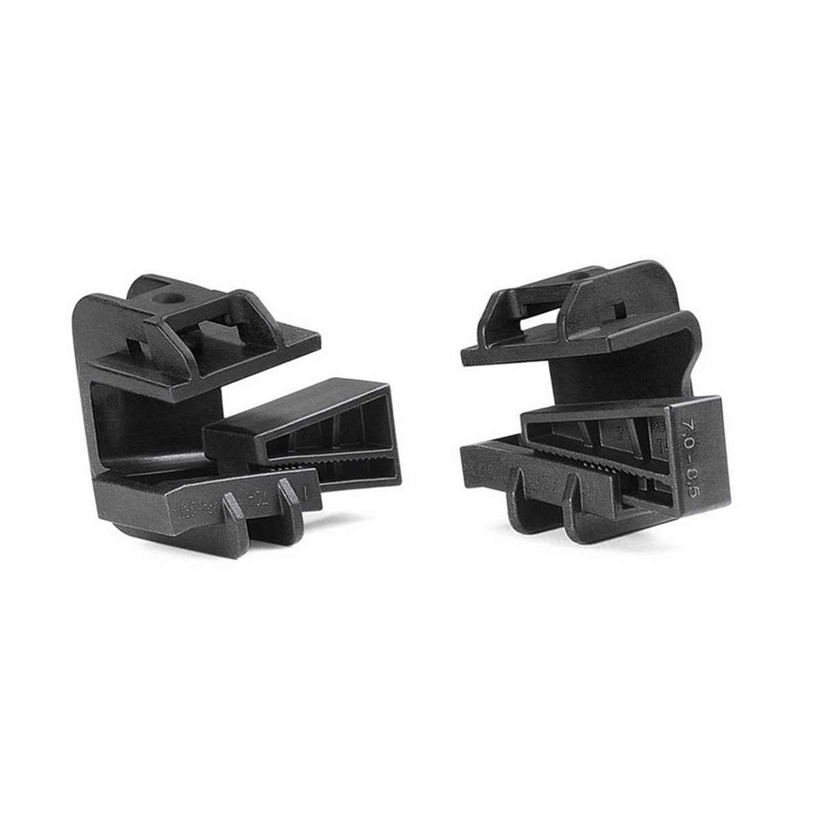 Cable tie mount for edge Beam Clamp B-PA6GF30-BK black, 200 pcs. HellermannTyton
