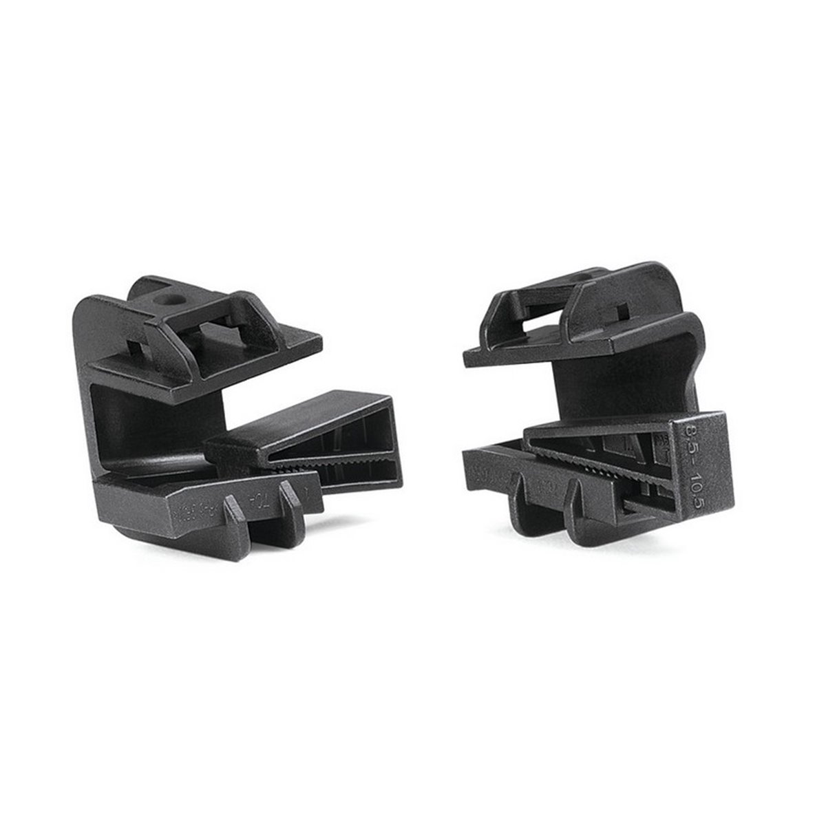 Cable tie mount for edge Beam Clamp C-PA6GF30-BK black, 200 pcs. HellermannTyton