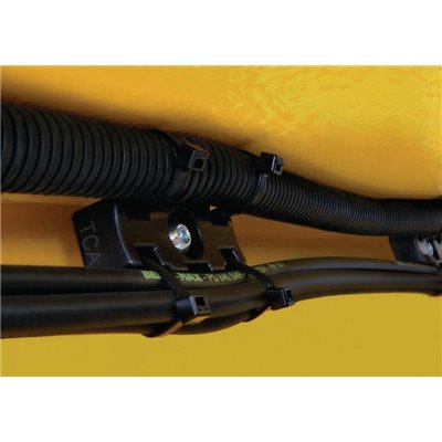 Cable tie mount S3SB15CBM8-PA6GF30-BK black, 500 pcs. HellermannTyton