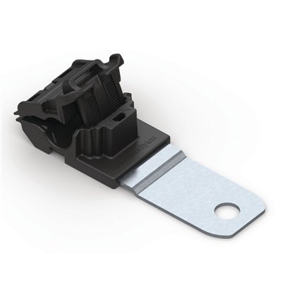 Element mocujący RCA180MM8-PA66HIRHSUV/ST/ZN-BK HellermannTyton, czarny, 200 szt.