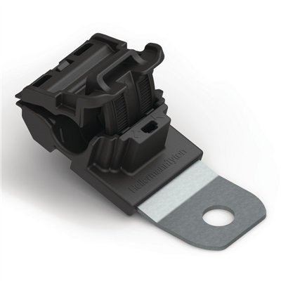 Element mocujący RCA15SM8-PA66HIRHSUV/ST/ZN-BK HellermannTyton, czarny, 300 szt.