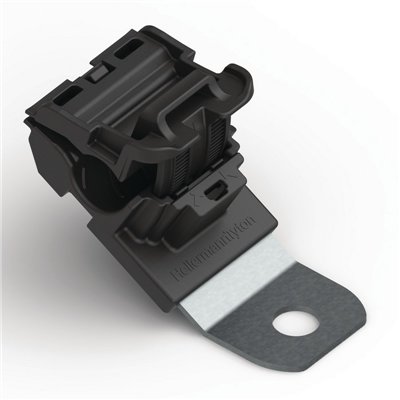 Element mocujący RCA30SM8-PA66HIRHSUV/ST/ZN-BK HellermannTyton, czarny, 300 szt.