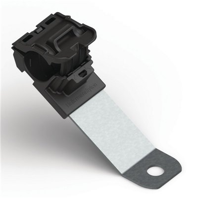 Element mocujący RCB30LM8-PA66HIRHSUV/ST/ZN-BK HellermannTyton, czarny, 200 szt.