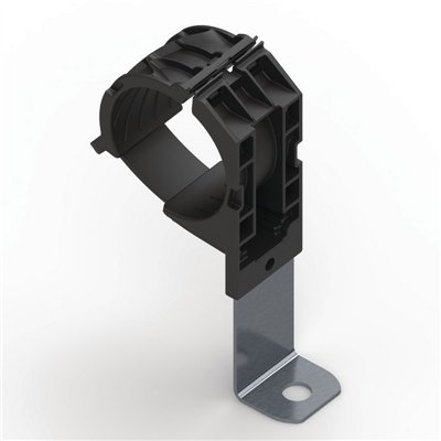Element mocujący RCD90LM8-PA66HIRHSUV/ST/ZN-BK HellermannTyton, czarny, 140 szt.