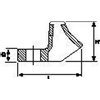 Cable tie mount CL8-PA66-NA HellermannTyton, natural, 100 pcs.