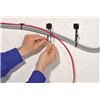Self-adhesive cable tie mount QM30APT-A-PA66-BK HellermannTyton, 30x30mm, black, 100 pcs.