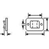 Cable tie mount TY3G1-N66-NA 100pcs. HellermannTyton