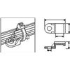 Cable tie mount TY3G1-N66-NA 100pcs. HellermannTyton