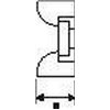 Cable tie mount KR8G5-N66-NA 100pcs. HellermannTyton