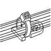 Cable tie mount MB2-PA66-NA 100pcs. HellermannTyton