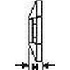 Cable tie mount MB5-N66-NA 100pcs. HellermannTyton