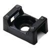 Cable tie mount for screw fixation CTM0-PA66-BK HellermannTyton, black, 100 pcs.