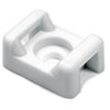 Cable tie mount for screw fixation CTM2-PA66-WH HellermannTyton, white, 100 pcs.