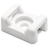 Cable tie mount for screw fixation CTM2-PA66-WH HellermannTyton, white, 100 pcs.