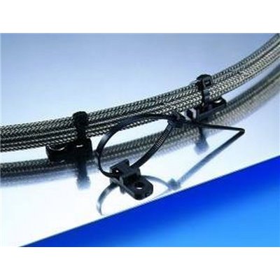 Cable tie mount for screw fixation CTAM1-N66-NA 100pcs. HellermannTyton