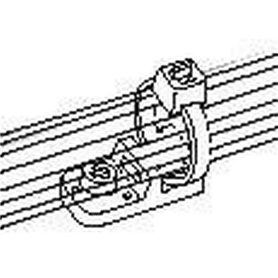 Cable tie mount for screw fixation CTAM1-N66-NA 100pcs. HellermannTyton