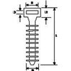 Cable tie mount for hole LOK01-N66-BK 100pcs. HellermannTyton