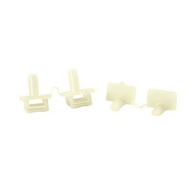 Cable tie mount for hole TY5K3-PA66HS-NA HellermannTyton, natural, 100 pcs.