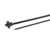 Fixing cable tie T50XROSSFT6.5-E-MDL-PA66HS-BK HellermannTyton, black, 500 pcs.