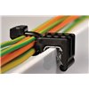 Fixing cable tie T50pinkC5B-PA66W-BK 4.6x200mm, black, 500 pcs. HellermannTyton