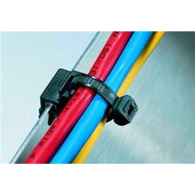 Fixing cable tie 210x4,7 T50RDHEC5A-MC5-BK 500pcs. HellermannTyton 156-01007