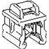 Fixing cable tie 200x4,6 T50pinkC19-MC5-BK 500pcs. HellermannTyton