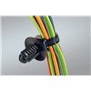 Fixing cable tie OS160FT6HEX-PA66HS-BK HellermannTyton, black, 500 pcs.