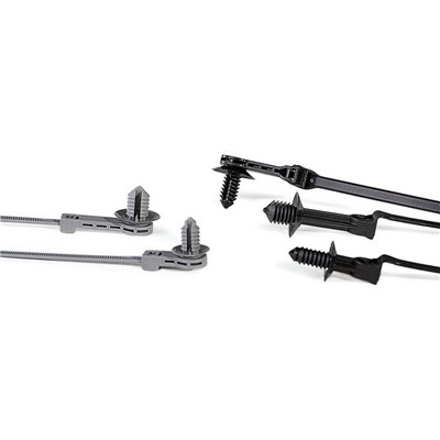 Opaska kablowa mocująca T50ROSFT6SO12.5A-PA66HIRHSUV-BK HellermannTyton, czarna, 4000 szt.
