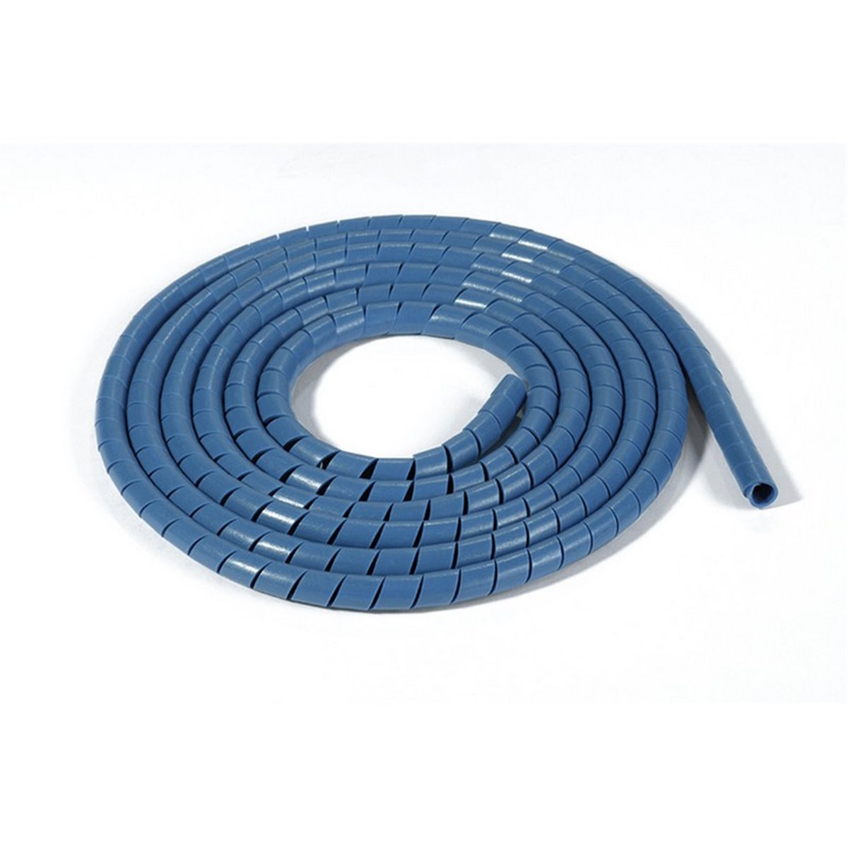 Wąż spiralny SBPEMC1.5-PE/SS-BU HellermannTyton, niebieski, 30m