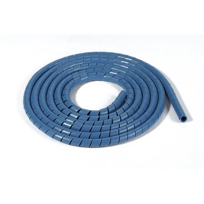 Spiral binding SBPEMC16-PE/SS-BU HellermannTyton, blue, 30m