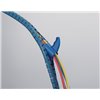 Wąż osłonowy HWPPMC8-PP/SS-BU HellermannTyton, niebieski, 25m