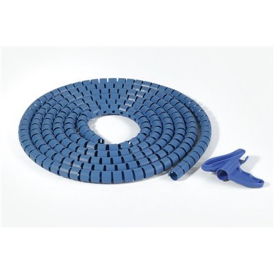 Cable cover HWPPMC30-PP/SS-BU HellermannTyton, blue, 25m