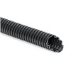 Plastic corrugated conduit HelaGuard HG-HI54-PA12-BK HellermannTyton, black, 25m