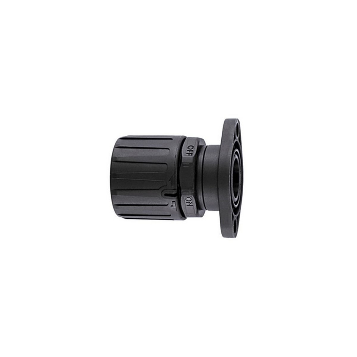 Conduit fitting Helaguard HG34-SFL-PA66-BK HellermannTyton, black, 10 pcs.