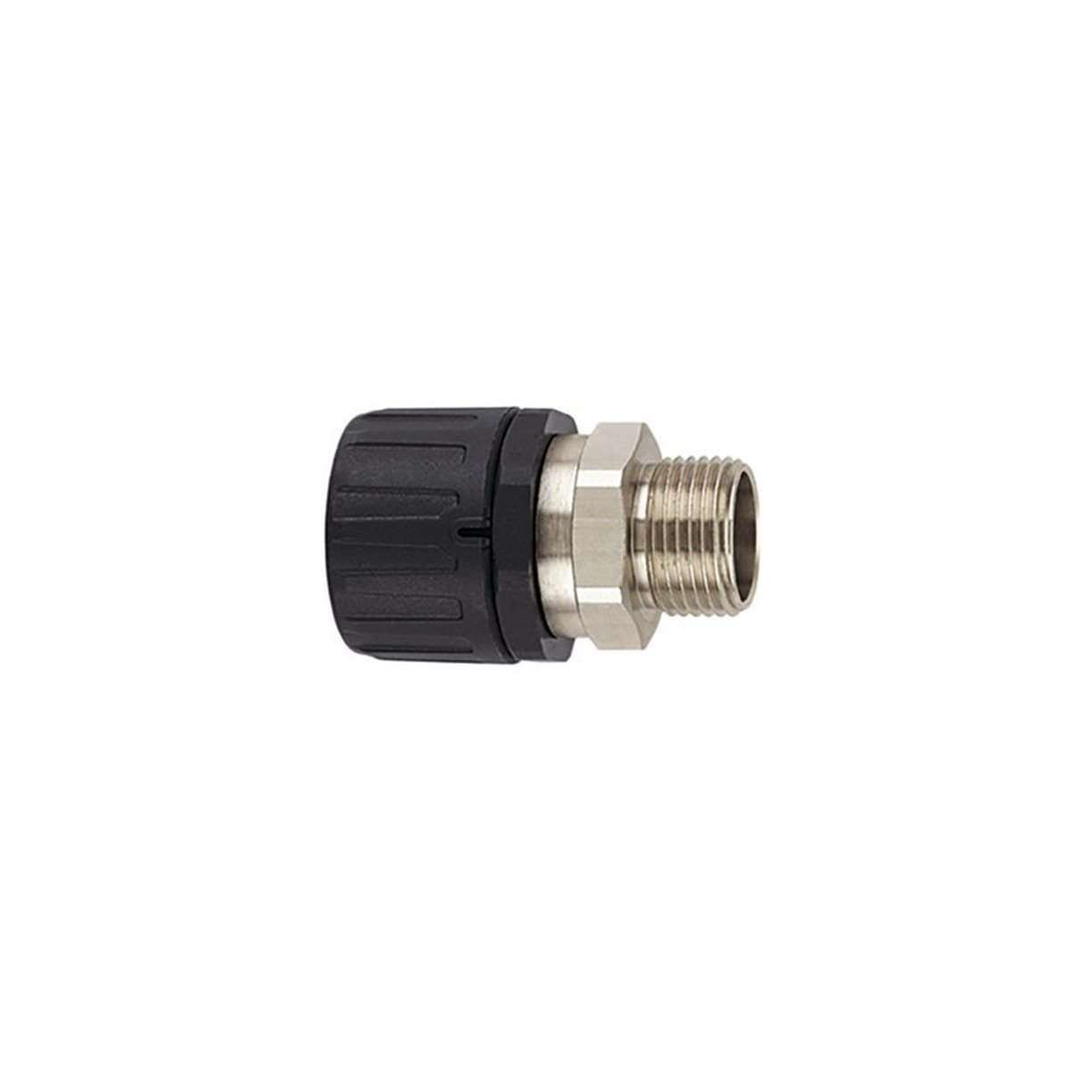 Conduit fitting Helaguard HG13-SM-M16-PA66/NPB-BK HellermannTyton, black, 10 pcs.