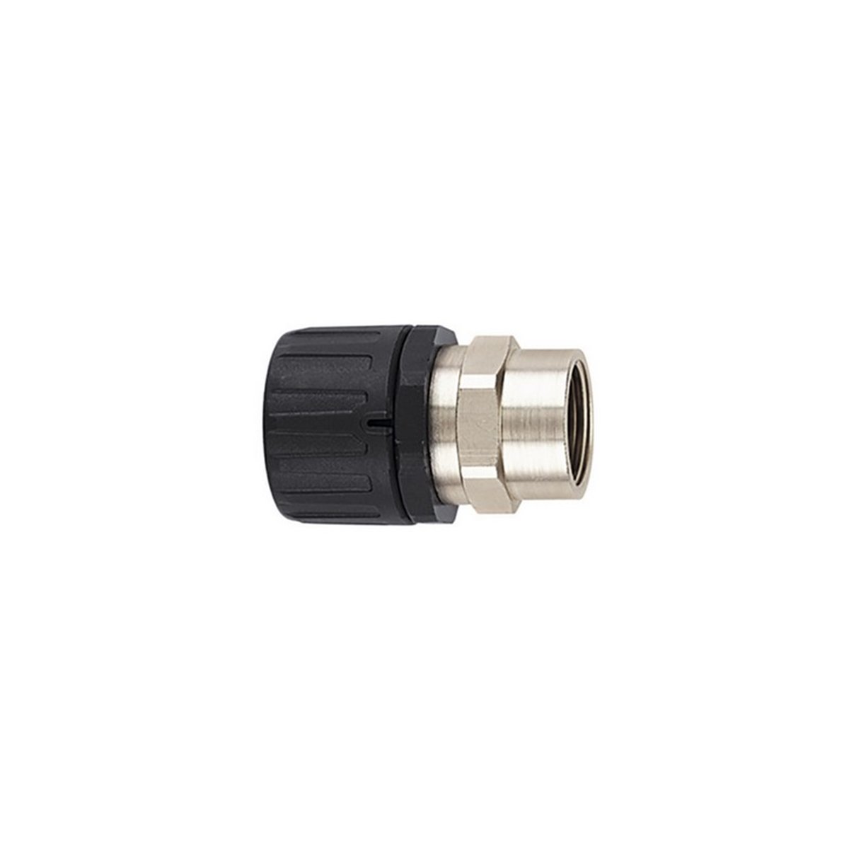 Conduit fitting Helaguard HG42-SF-M40-PA66/NPB-BK HellermannTyton, black, 2 pcs.