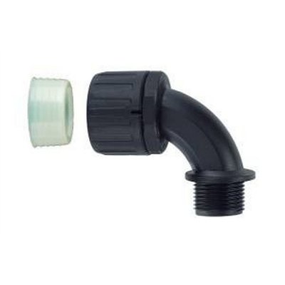 Kolanko do rur z tworzywa HelaGuard HGL13-90-M16 10szt. HellermannTyton