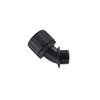 Elbow fitting Helaguard HG28-45-M25-PA66-BK HellermannTyton, black, 10 pcs.